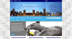 Desktop Screenshot of bostonstreetvet.com